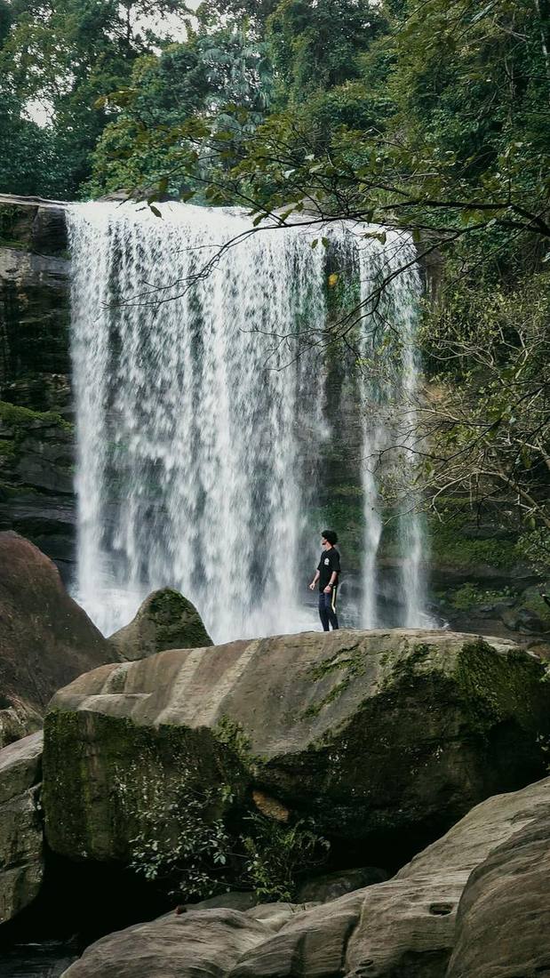 Waterfall in Sri Lanka