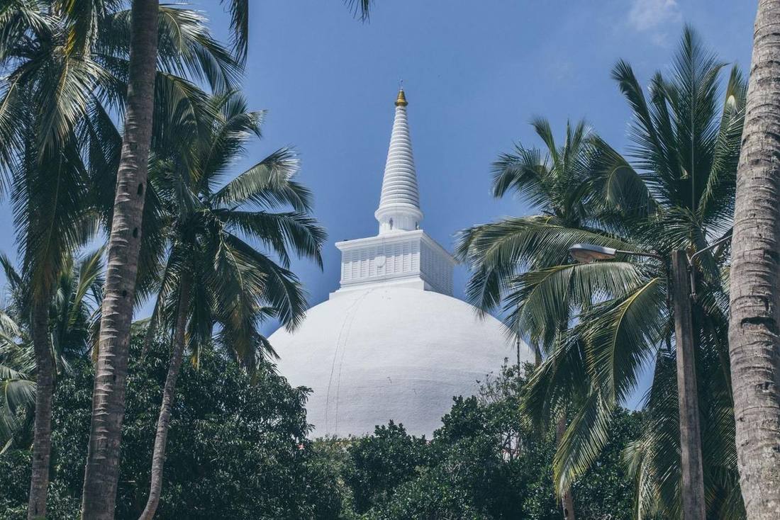 Buddhist temple in Mihintale