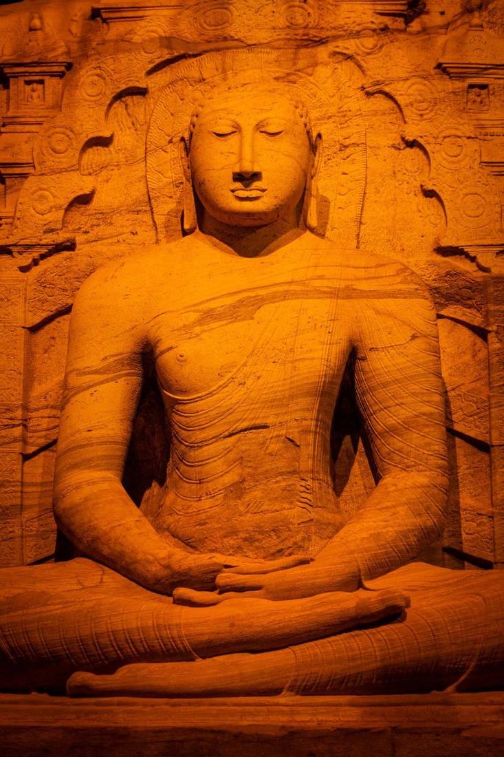Sculpture at Gal Vihara