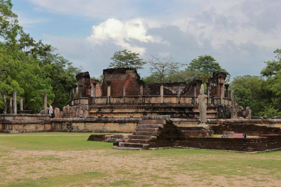The ancient kingdom of Polonnaruwa