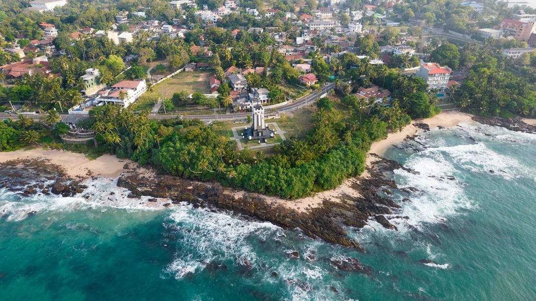 Tangalle coastline