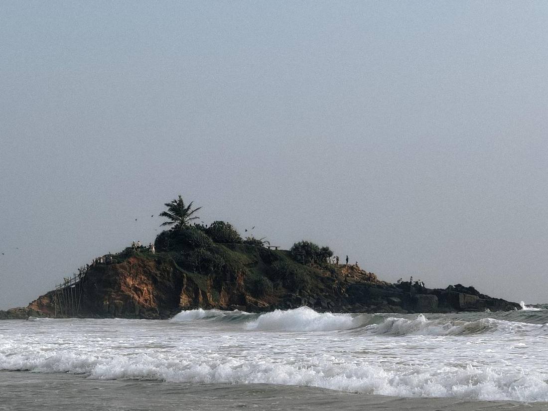 Island view in Weligama